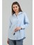 Kadın Oversize Uzun Basic Gömlek 2