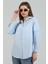 Kadın Oversize Uzun Basic Gömlek 3