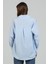 Kadın Oversize Uzun Basic Gömlek 4