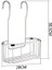 Banyo Aksesuarları Raf Duş Caddy Banyo Depolama Combo Organizatör Sepeti Için Şampuan Klima Sabun Razor (Yurt Dışından) 4