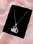 Alâ Silver Jewellery Köpek ve Yavrusu Temalı 925 Ayar Gümüş Kolye 1