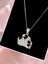Alâ Silver Jewellery Köpek ve Yavrusu Temalı 925 Ayar Gümüş Kolye 2