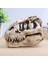 T Rex Kafatası Dinozor Reçine Zanaat Hediyeler Ev Dekorasyonu Çoğaltma Balık Tankı Heykeli Tyrannosaur Kafatası Iskelet Akvaryum Dekorasyon | Süslemeler 2