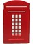 Ppyy 1 Çift Londra Telefon Kulübesi Tasarım Anti Skid Bookends Kitap Raf Tutucu Kırtasiye (Kırmızı) | 4