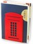Ppyy 1 Çift Londra Telefon Kulübesi Tasarım Anti Skid Bookends Kitap Raf Tutucu Kırtasiye (Kırmızı) | 5