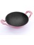 Döküm Wok Tava Metal Kulplu ÇAP(Ø)16CM. Pembe 2