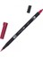 : Ab-T Dual Brush Pen Grafik Kalemi : Crimson 847 1