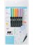 : Ab-T Dual Brush Pen Grafik Kalem Seti : Fantazi Renkler (6 Renk) 1