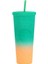 Degrade Saman Fincan Ev Kullanımlık Büyük Kapasiteli Su Şişesi Taşınabilir Açık Kamp Lıd ile Sızdırmaz Tumbler | Tumblers (Yurt Dışından) 1