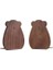 Raflar Için Bookendends, Dekoratif Kitap Çocuklar Için Bitiş, Atlama Yapmayan Ahşap Ofis / Ev / Okul (Ceviz 1 Çift) | Bookendends (Yurt Dışından) 1