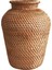 Retro Tarzı Rattan Vazo Saksı Buketleri Tutucu Dekoratif Hasır Vazolar (Yurt Dışından) 1