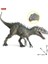 34 cm Jurassic Indominus Rex Aksiyon Figürleri Açık Ağız Savage Tyrannosaurus Dinossauro Dünya Hayvanlar Modeli Çocuk Oyuncak | Aksiyon Figürleri (Gri) (Yurt Dışından) 3