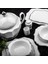 Silver Porselen 60 Parça Yemek Takımı 34001 1