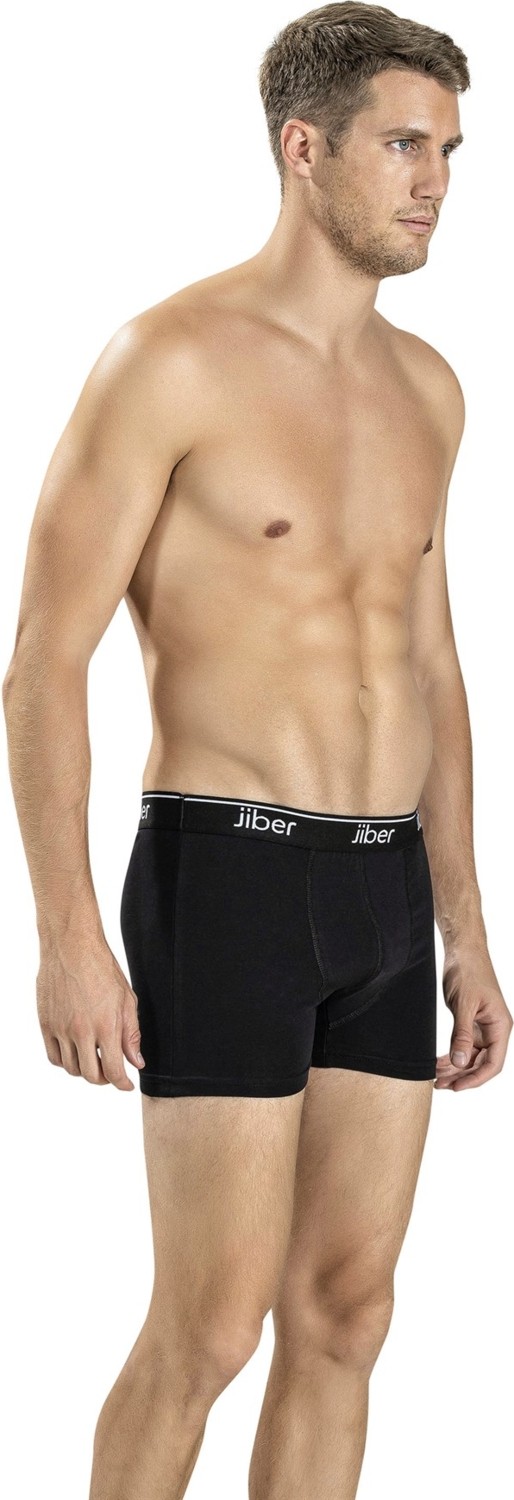 Jiber Erkek Siyah Pamuklu Likralı 6'lı Boxer 156 görsel 4