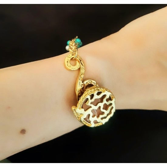 Vanessa Jewelry Accessories Akik Taş Kelepçe Bileklik Fiyatı