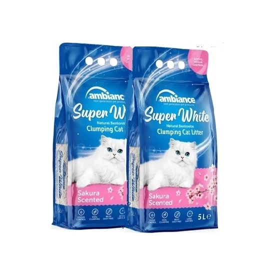 Ambiance Kedi Kumu Sakura 10 lt x 2