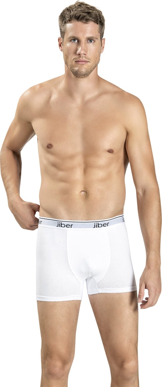 Jiber Erkek Siyah Pamuklu Likralı 6'lı Boxer 156