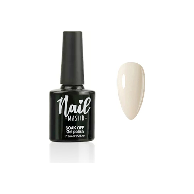 Nail Master M501 Kalıcı Oje Rakı Beyazı Koyu 7,3 ml Parlak Görünüm ve Tek Katta Kapatma
