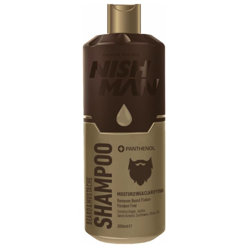 Nish Man NISHMAN Sakal Ve Bıyık Bakım Şampuanı 200 ml