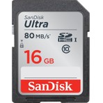 SanDisk Ultra SDHC 16GB 80MB/s Class 10 UHS-I