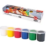 Red Apple  Parmak Boyası Sıralı 6 Renk 6X25 Ml. Rp-6
