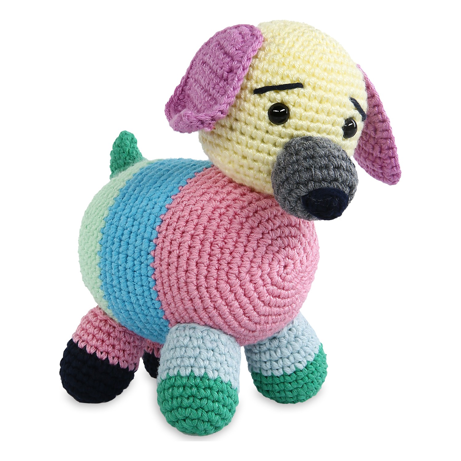 Amigurumi Atolyesi Renkli Kopek Amigurumi Fiyati