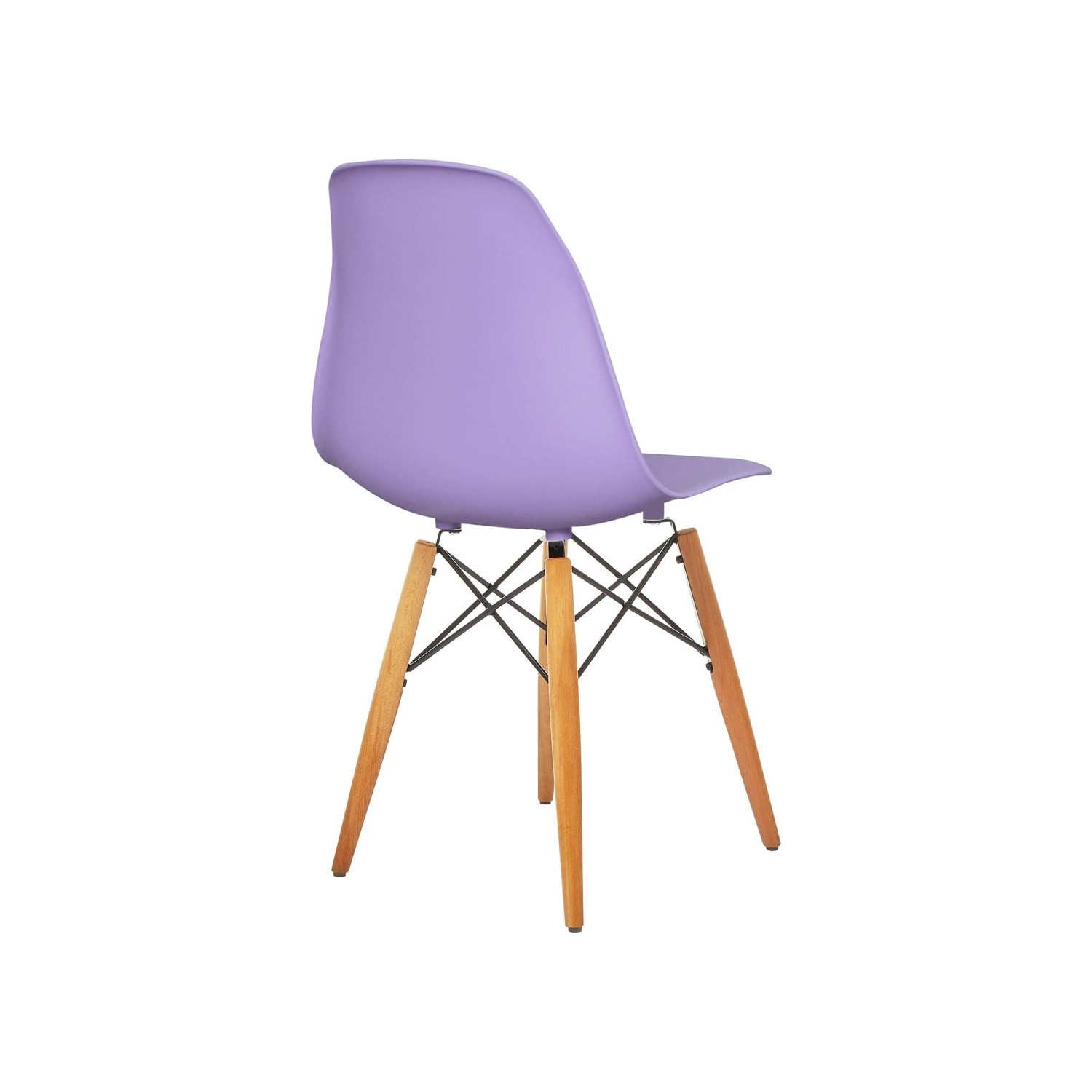 Seduna Lila Eames Sandalye Natural Ahşap Ayaklı Fiyatı