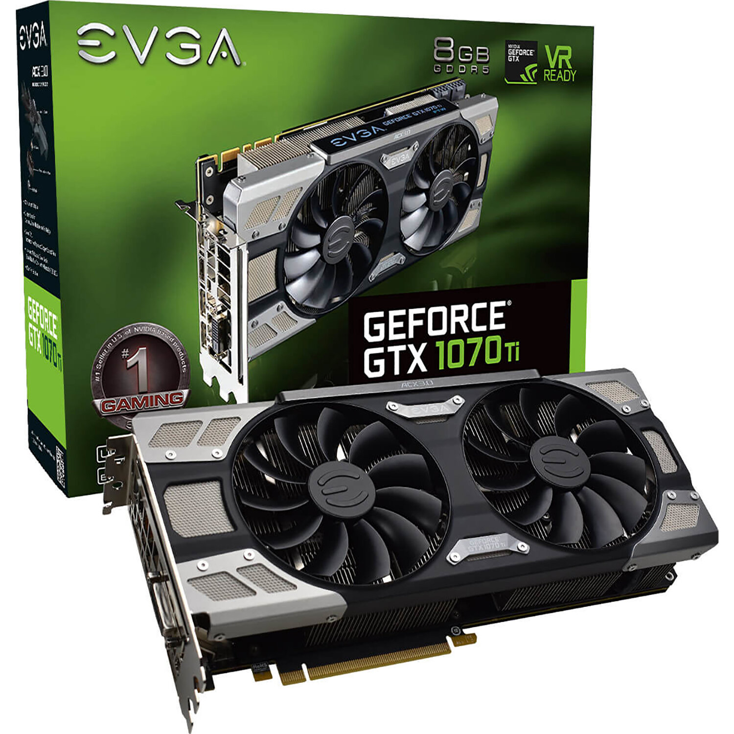 Evga Gaming Nvidia Geforce GTX 1070Ti 8GB 256Bit GDDR5X Fiyatı
