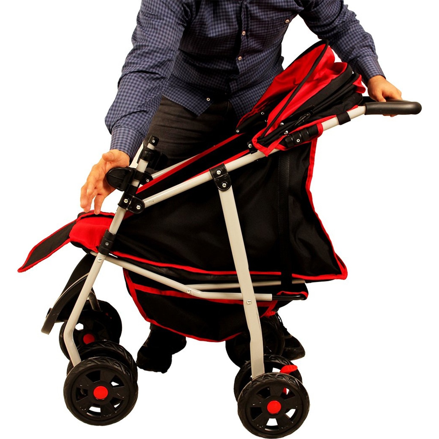 Rival Tek Yönlü Bebek Arabası Kırmızı Fiyatı Taksit