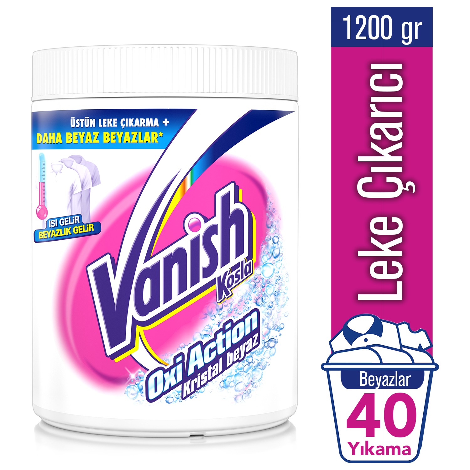 Vanish Kosla Leke Çıkarıcı Toz 1200 gr Beyazlar için Fiyatı