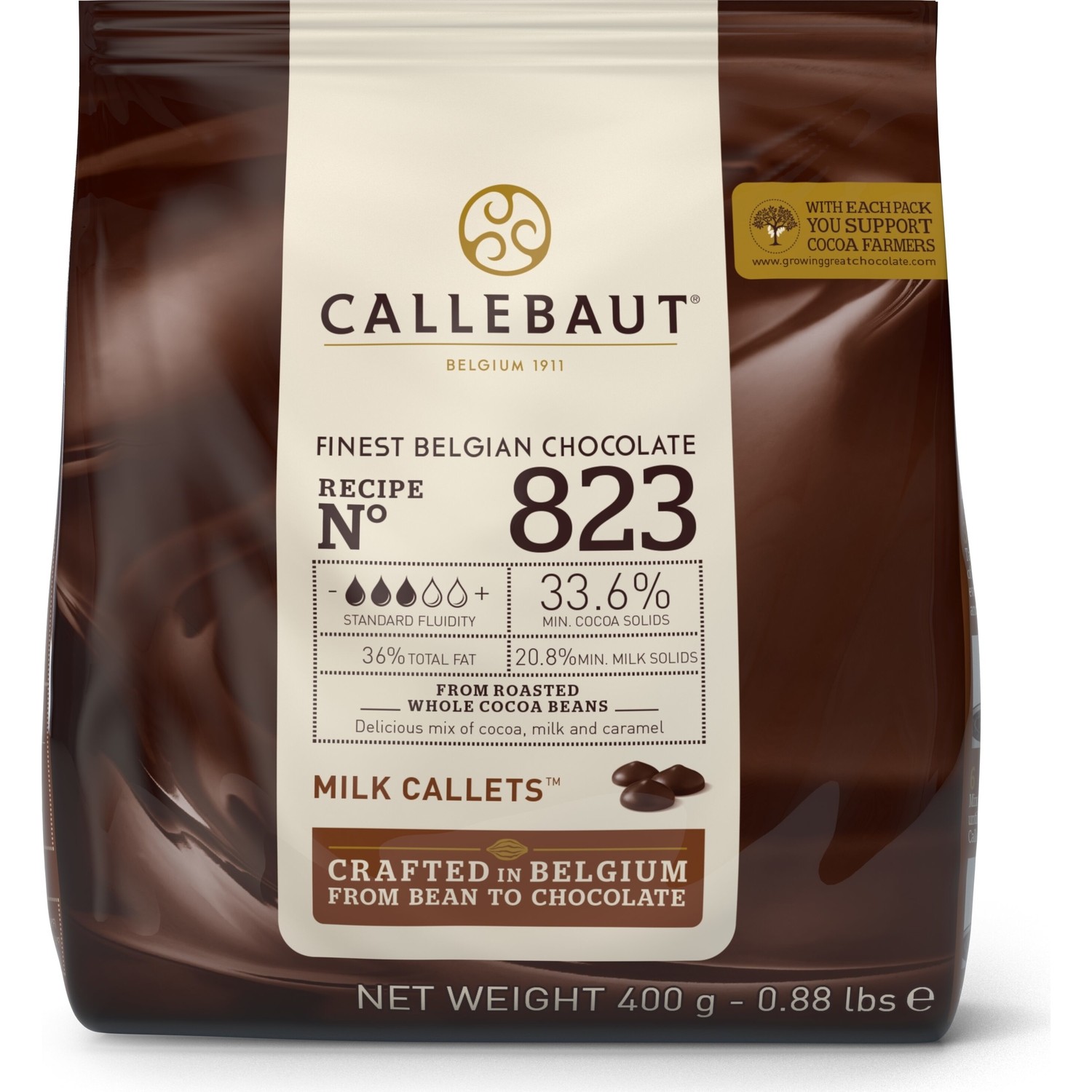 Callebaut Sütlü Çikolata 823 400 g Fiyatı Taksit Seçenekleri