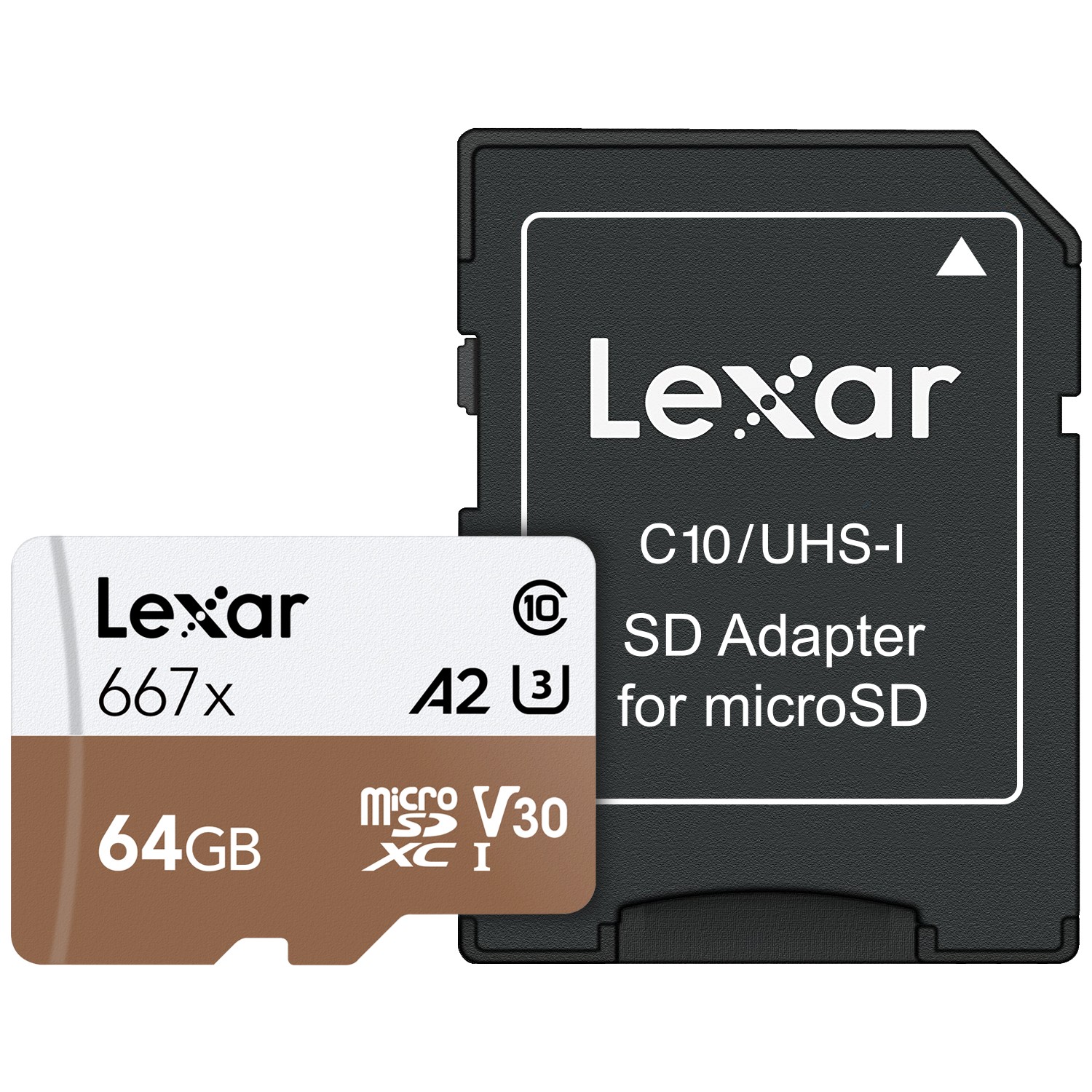 Lexar Lexar 64GB Micro SDXC GB 1000x 150MB/S Avec Adaptateur USB 3.0 