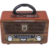 Meirer Dvs Usb Sd Bluetooth Nostaljik Radyo