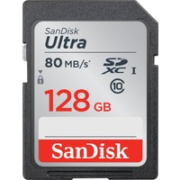 SanDisk Ultra SDXC 128GB 80MB/s Class 10 UHS-I Hafıza Kartı SDSDUNC-128G-GN6IN
