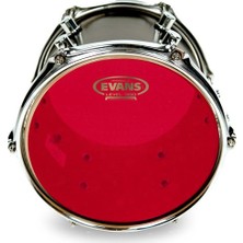 Evans Deri 13 Hydraulic Tom Clear Yağlı Kırmızı Çift Kat