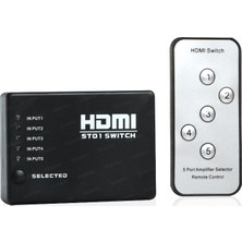 Dark Full HD 5 Giriş 1 Çıkışlı Uzaktan Kumandalı HDMI Switch Seçici (DK-HD-SW4X1)      Dark Full HD 5 Giriş 1 Çıkışlı Uzaktan Kumandalı HDMI Switch (Seçici) (DK-HD-SW4X1)