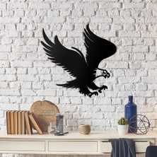 Pirudem Black Eagle Metal Tablo 50 x 51 cm