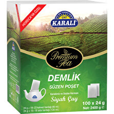 Karalı Premium Jumbo Demlik Poşet Siyah Çay 100x24 gr