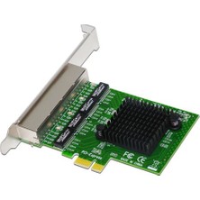 Open Smart 4 Port Gigabit Lan PCI Express Kart