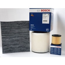 Bosch+Waben Volkswagen Polo 1.2 Tdi Filtre Seti 3Lü Karbonlu Polen