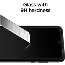 Spigen Huawei P30 Lite Cam Ekran Koruyucu Tam Kaplayan GLAS.tR Slim Full Cover Black - L39GL26019