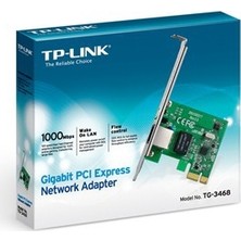 TP-LINK TG-3468 10/100/1000Mbps Gigabit PCI Express Network Adaptör