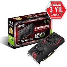 Asus EX-GTX1060-O6G Nvidia Geforce GTX1060 6GB 192Bit GDDR5 PCI-E 3.0 Ekran Kartı