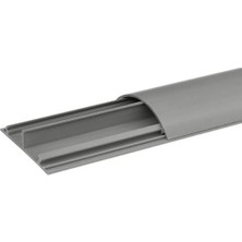 Sert Plastik 50x12 mm Kendinden yapışkanlı Balıksırtı Kanal Gri 108 m