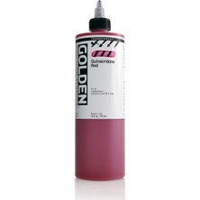 Golden Hıgh Flow Acrylıc 473 Ml Seri 1 Transparent Quınacrıdone Red
