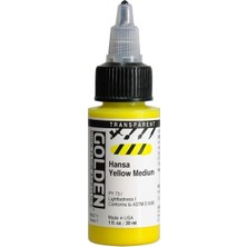 Golden Hıgh Flow Acrylıc 30 Ml Seri 1 Transparent Hansa Yellow Medıum