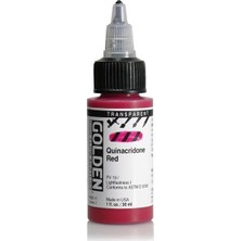 Golden Hıgh Flow Acrylıc 30 Ml Seri 1 Transparent Quınacrıdone Red
