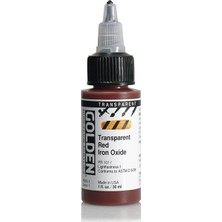 Golden Hıgh Flow Acrylıc 30 Ml Seri 1 Transparent Red Iron Oxıde
