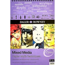 Daler Rowney Mıxed Medıa Spıral A3 250Gr 30Sf