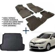 Carx Renault Fluence 3D Havuzlu Oto Paspas Ve Bagaj Havuzu (2009 Ve Üzeri)